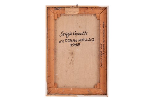 Lot 145 - Sergio Ceccotti (Italian b.1935) Il Sistema...