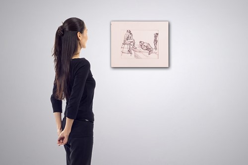 Lot 184 - Joseph Delaney (American 1904-1991) Figure...