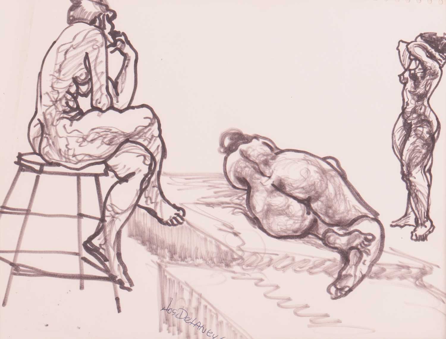 Lot 184 - Joseph Delaney (American 1904-1991) Figure...