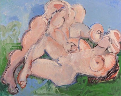 Lot 144 - Bernard Dreyfuss (French b.1941) Doux Baisers...