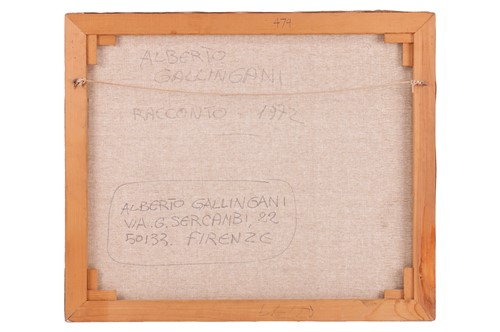 Lot 163 - Alberto Gallingani (Italian b.1938) Racconto...