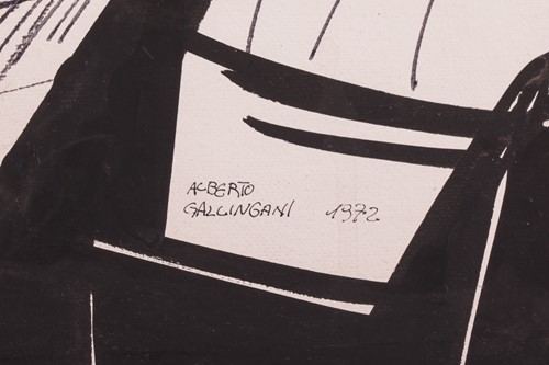 Lot 163 - Alberto Gallingani (Italian b.1938) Racconto...