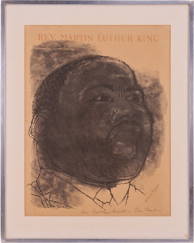 Lot 149 - Ben Shahn (American 1898-1969) Martin Luther...