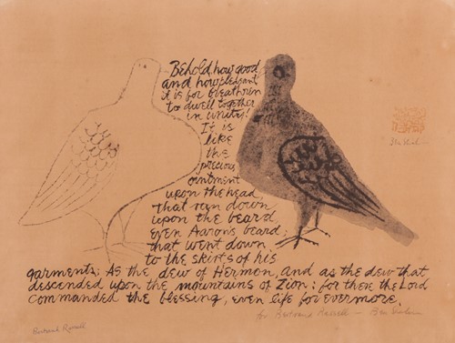 Lot 147 - Ben Shahn (American 1898-1969) Two Doves from...
