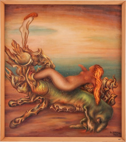 Lot 146 - Franz Sikora (Polish 1895-1980) Surrealist...