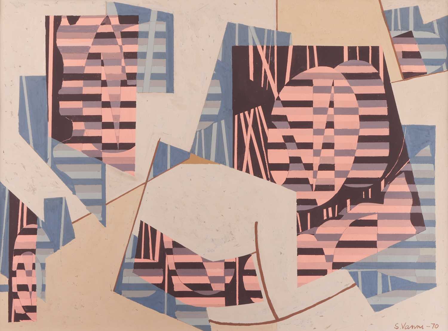 Lot 166 - Sam Vanni (Finnish 1906-1992) Fragments of a...