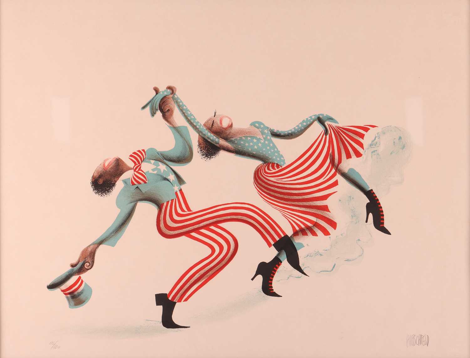 Lot 72 - Al Hirschfeld (American 1903-2003) Cakewalk