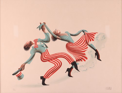 Lot 72 - Al Hirschfeld (American 1903-2003) Cakewalk...