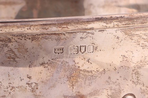 Lot A silver punch bowl, by Searle & Co (Walter...