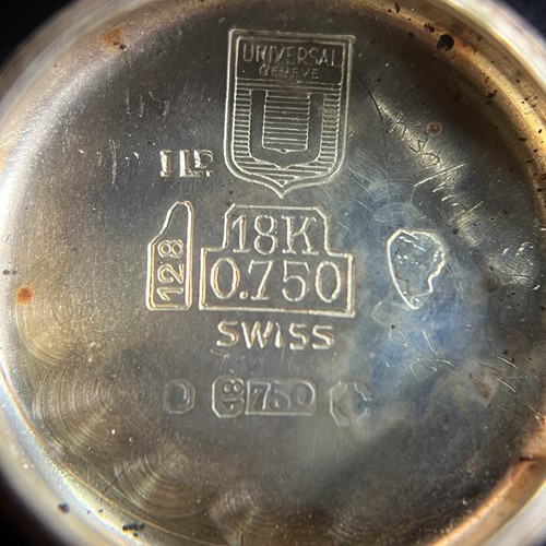 Lot Universal Geneve – An 18ct Gold Dress Watch...