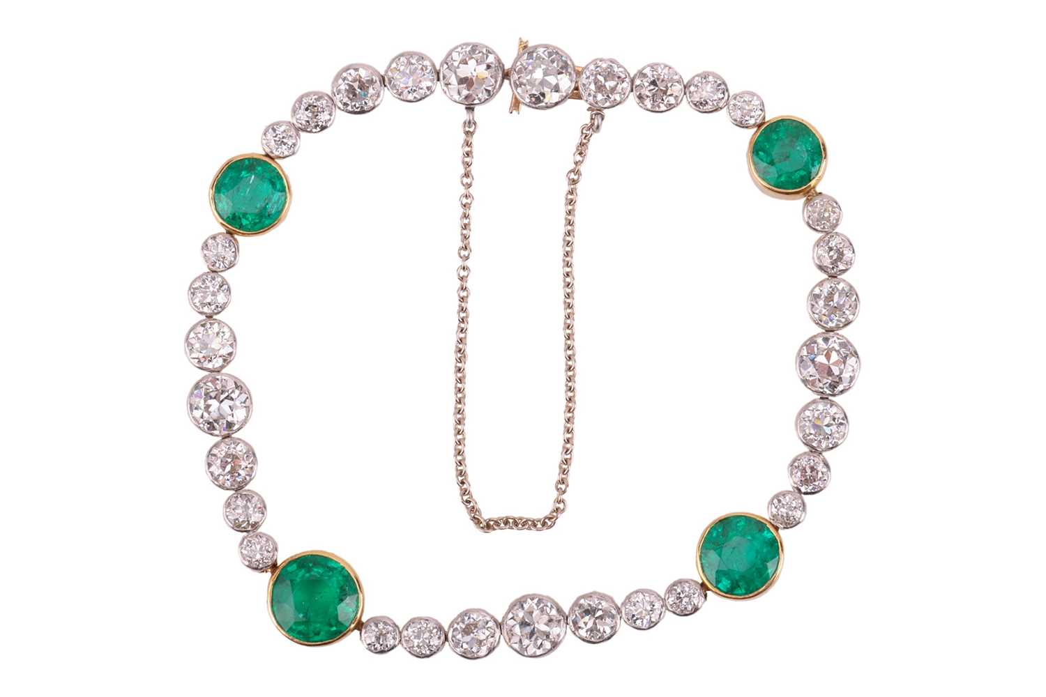 Lot 70 - Tiffany & Co. - an Early 20th century emerald...