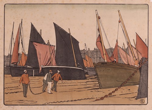 Lot 19 - Sydney Lee (British, 1866 - 1949) St Ives...