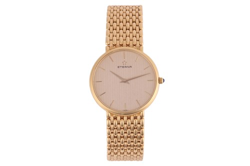 Lot 270 - Eterna – An 18ct Gold Dress Watch Reference:...