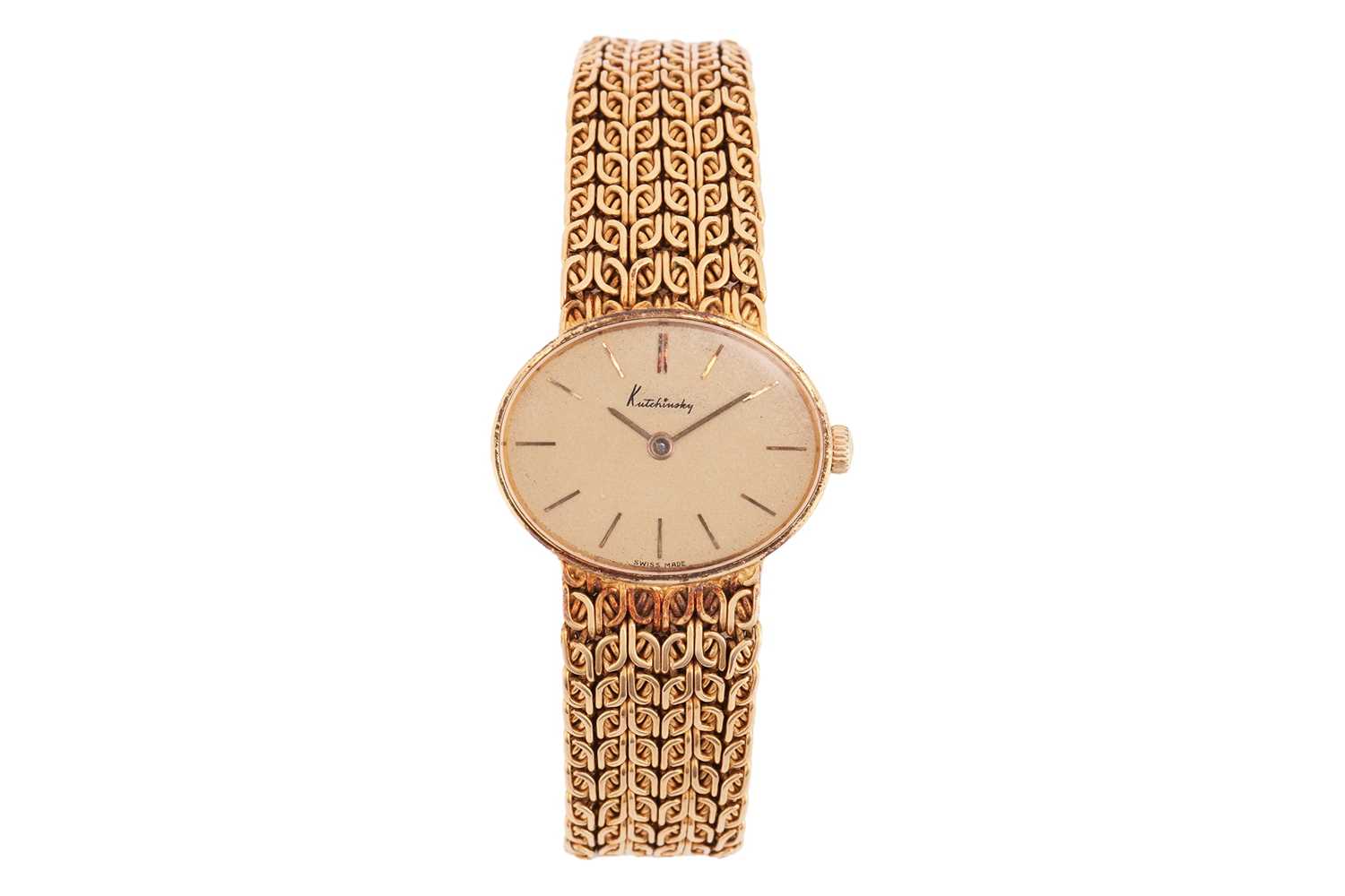 Lot Kutchinsky – An 18ct Gold Dress Watch Year:...