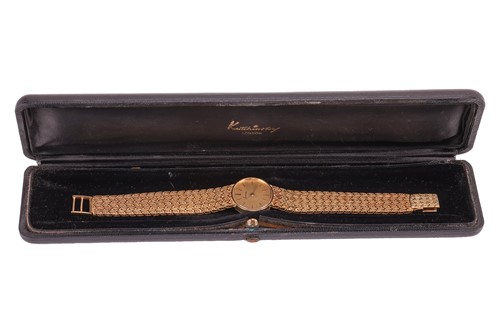 Lot Kutchinsky – An 18ct Gold Dress Watch Year:...