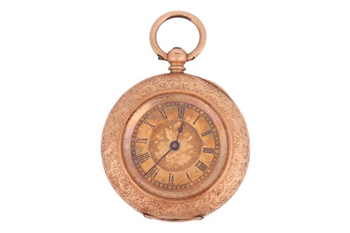 Lot 351 - A ‘14K’ Pocket Watch Reference: 116638 Case...