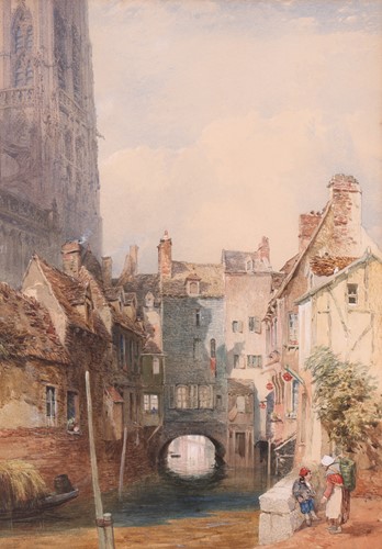 Lot 85 - John Skinner Prout (British,1806 - 1876) On...