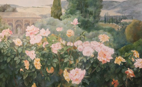 Lot 59 - Gail Symon Hicks (American 1915-2002) Pink...