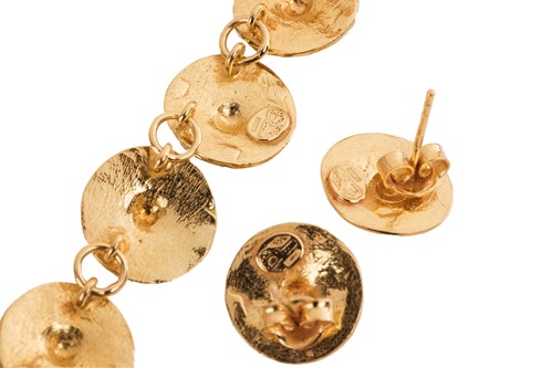 Lot A necklace and earring suite by Fabulaetrusca,...