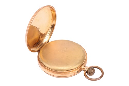 Lot An ‘18K’ Open Face Pocket Watch Reference:...