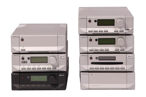 Lot A collection of boxed Cyrus Hi-Fi equipment,...