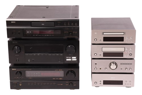Lot A collection of boxed Denon Hi-Fi & Visual...