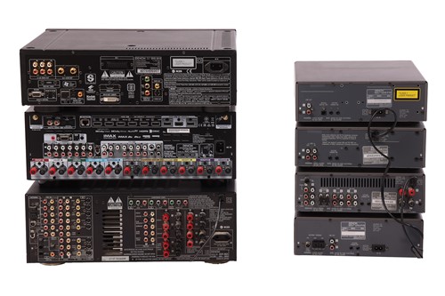 Lot A collection of boxed Denon Hi-Fi & Visual...