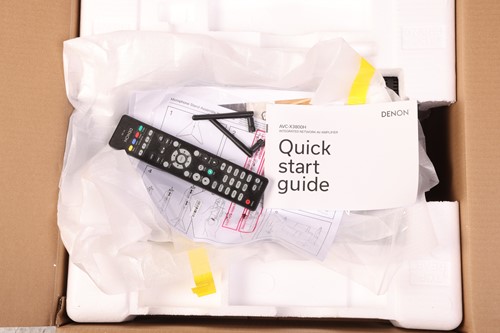 Lot A collection of boxed Denon Hi-Fi & Visual...