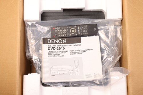 Lot A collection of boxed Denon Hi-Fi & Visual...