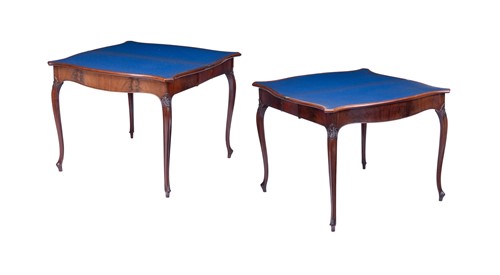 Lot 91 - A good pair of George III mahogany Hepplewhite...