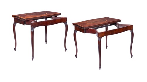 Lot 91 - A good pair of George III mahogany Hepplewhite...