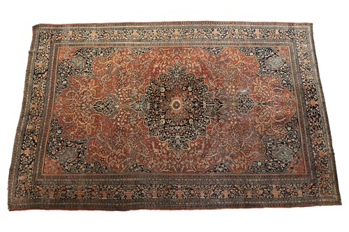 Lot 118 - An Heriz carpet, early 20th century, the brick...