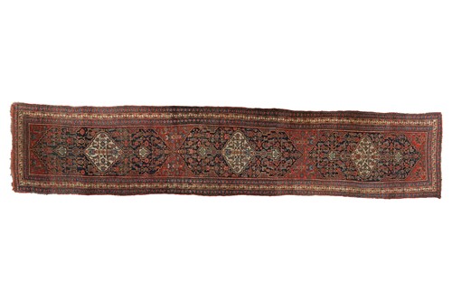 Lot 121 - A North West Persian long runner, early 20th...