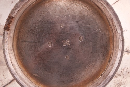 Lot A Victorian silver presentation teapot and...