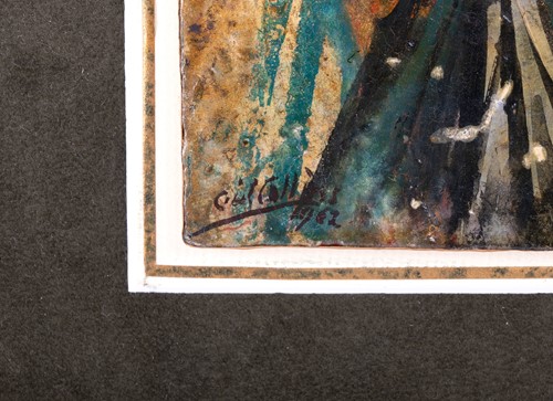 Lot 8 - Cecil Collins (British 1908-1989) Girl in...