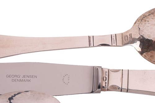 Lot 422 - A Georg Jensen ‘Continental/Antik’ pattern...