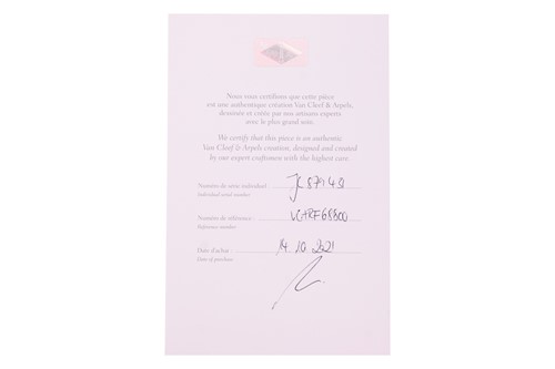 Lot Van Cleef & Arpels - a ‘Sweet Alhambra’ mother-...