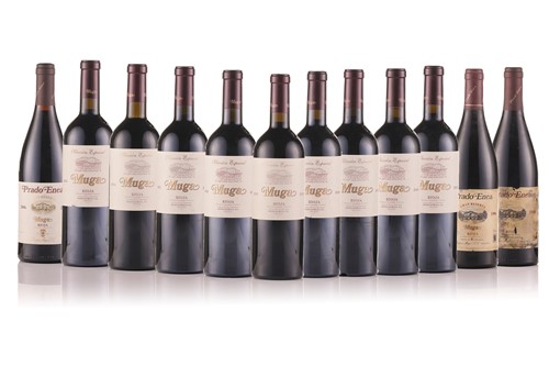 Lot 258 - Twelve bottles of assorted Muga Rioja,...
