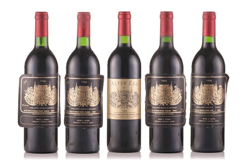 Lot 299 - Five bottles of Chateau Palmer Margaux Medoc...