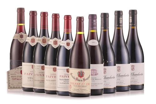 Lot 284 - Ten bottles of assorted wine, comprising:...