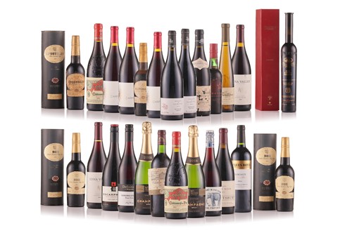 Lot 302 - Twenty-five bottles (and half bottles) of...