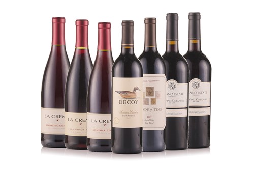 Lot 273 - Seven bottles of assorted wine, comprising:...