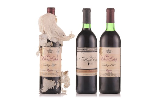 Lot 268 - Three bottles of Penfolds wine, The Clare...
