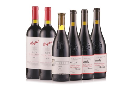 Lot 286 - Six bottles of assorted wine, comprising...