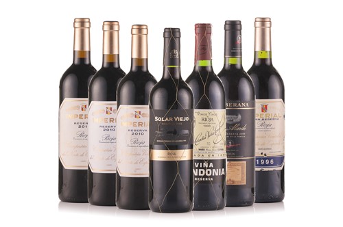 Lot 295 - Seven bottles of assorted wine, comprising: R...