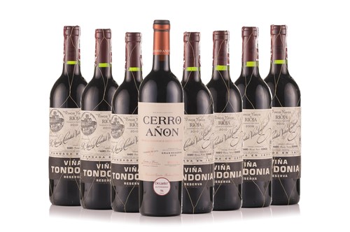 Lot 251 - Eight bottles of assorted wine, comprising: R....