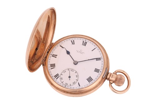 Lot 350 - Coventry Astral – 9ct Gold Full Hunter Pocket...