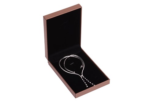 Lot A diamond-set necklace, comprising two...