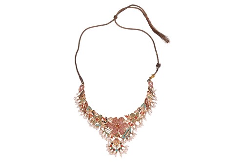 Lot 161 - An Indian wedding suite, comprising a multi...