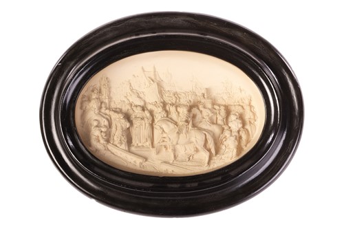 Lot 112 - Justin Mathieu, a 19th-century plaster...